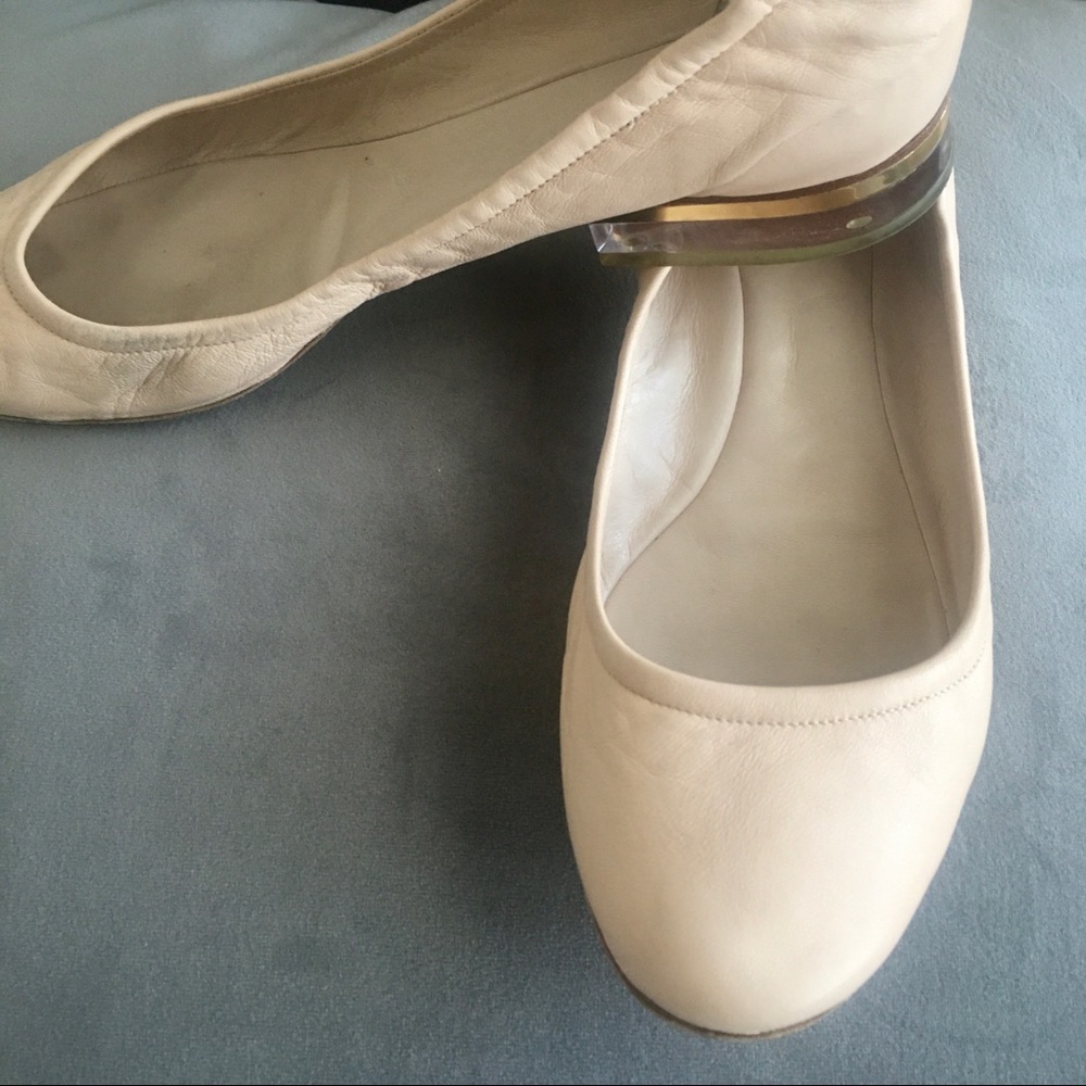 CHLOE Contrast Ballet Flats